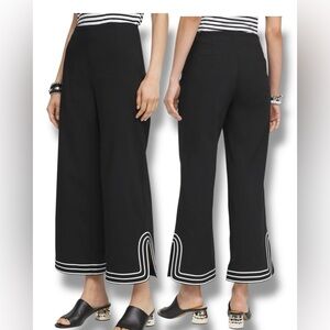 NWT Chico's Juliet Artesanal Cropped Pants Size 2